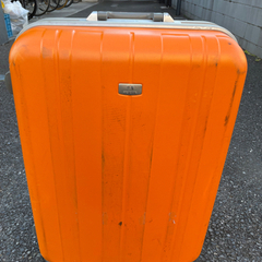 スーツケース　大型　オレンジ