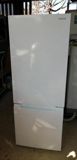 【2019年製】[配達無料]冷凍冷蔵庫　154L  日立　RL-154KA  動作品