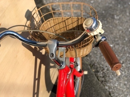 ブリヂストン BRIDGESTONE 幼児用自転車 HACCHI（ハッチ） 16型 赤