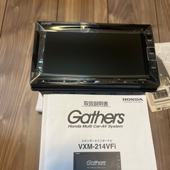 gathers HONDA純正ナビ 7インチ VXM-214VFI