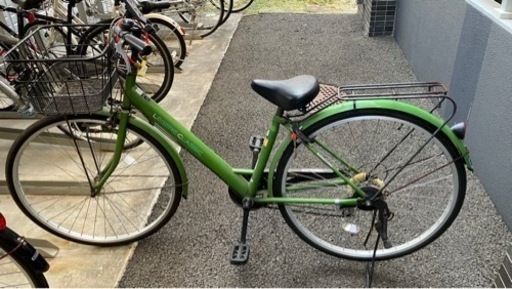 自転車　27インチ　6段変速　イオン