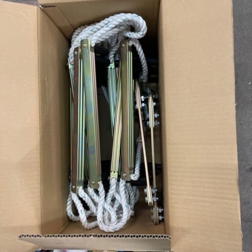 作業用ロープはしご　未使用