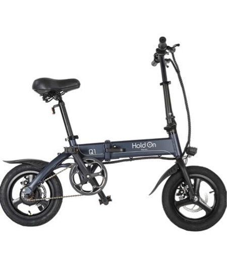 葛飾区 一年使用 HoldOn Q1J 電動アシスト自転車 折りたたみ 型式認定 14インチ