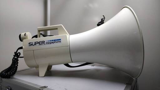 選挙用拡声器ビックメファフォンTW9200（無線マイク仕様）+