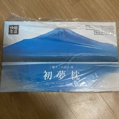 ☆決定☆【新品未使用品】快眠生活　初夢枕　低反発