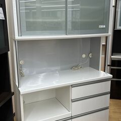 ☆ジモティ割あり☆ 松田家具 食器棚 H204×W118×D49 クリーニング済み