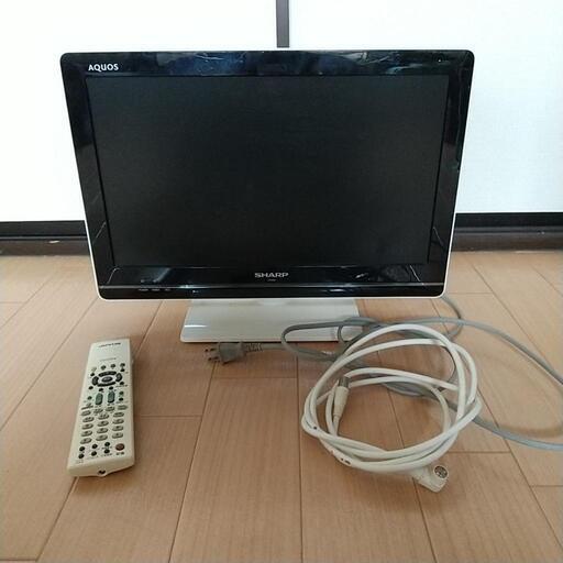 SHARP AQUOS液晶テレビ 19インチ