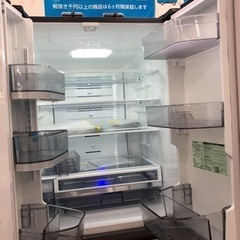 安心の一年保証！！【TOSHIBA(ﾄｳｼﾊﾞ)】6ドア冷蔵庫売ります！！！