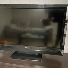TOSHIBA REGZA テレビ32型&デッキ