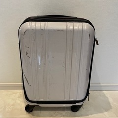 スーツケース　白　小