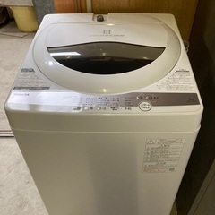 【お引き渡し先決定】東芝洗濯機　2021年製　5kg