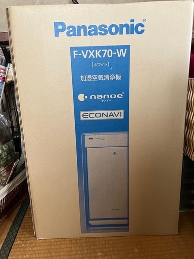 新品未開封 パナソニック 加湿空気清浄機 美品✨パナソニックPanasonic 