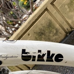 ビッケチャイルドシート付き自転車