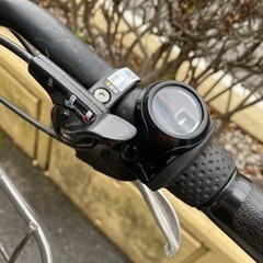 ビッケチャイルドシート付き自転車