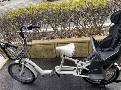 ビッケチャイルドシート付き自転車