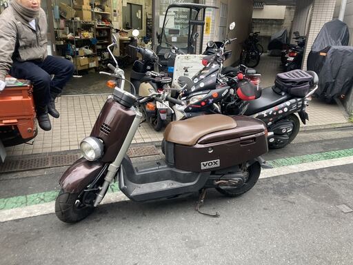 豊島区大塚ヤマハVOXボックス 実働車 4スト50cc SA31J整備点検済み! - バイク