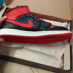 値引き！JORDAN1!28.5cm！大丸で購入！スエットとよく似合います！