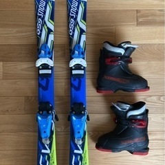 スキーとブーツのセット