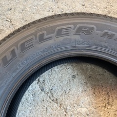 2022年製 ほぼ新品夏タイヤ BS 175/80R16 4本 ジムニー