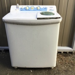 日立二層式洗濯機