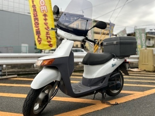 【稀少車！ウーバー等に❗️】ホンダ　AF38 トピック　リアボックス\u0026風防付き【配送•当日納車OK】