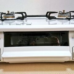 （※引渡し先決定）パロマ ガスコンロ【都市ガス用・左強火】IC-S87SH L 13A ＆ガスホース・ソケット付