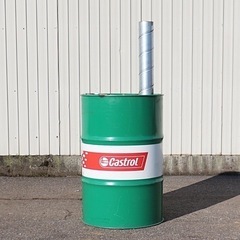 ⚒カストロール 焼却炉 200L ロストル付き ドラム缶 ⚒カストロール 焼却炉 200L ロストル付き ドラム缶