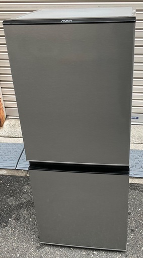 【RKGRE-055】特価！アクア/AQUA/126L 2ドア冷凍冷蔵庫/AQR-J13J(S)/中古品/2020年製/当社より近隣無料配達