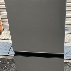 RKGRE-055】特価！アクア/AQUA/126L 2ドア冷凍冷蔵庫/AQR-J13J(S)/中古品/