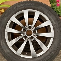 【値下げ】スタッドレスタイヤ(255/55R18)&ホイールモーテックMOTEC グレンGLENシリーズ BMW-X5mスポーツ