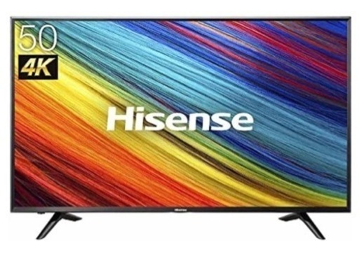 【お取引中】Hisense 50インチ4K液晶テレビ