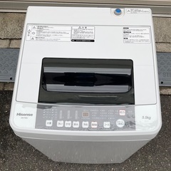 RKGSE-901】特価！ハイセンス/Hisense/5.5kg洗濯機/HW-T55C/中古/2019 