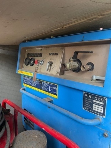 AIRMAN エアマン　PDS50S Japanese Used Compressor AIRMAN PDS50S TOKU WORLD BGC065