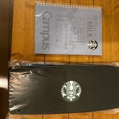 Starbucks スタバ　ストレージバスケットとキャンバスノー...