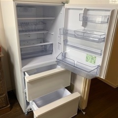 3年使用のAQUA冷蔵庫