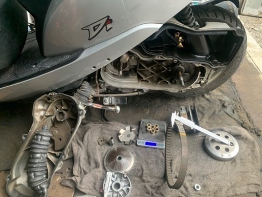 神奈川県藤沢市発、ホンダ ディオAF62。4ストで低燃費。整備済みで