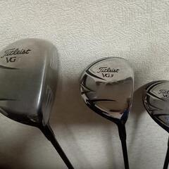 タイトリストVG3、1W、3W、UT、セットです
