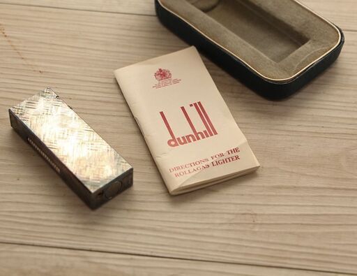 Dunhill ダンヒル ガスライター ローラー式 シルバー ライター (R2271wY)
