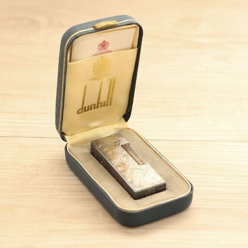 Dunhill ダンヒル ガスライター ローラー式 シルバー ライター (R2271wY)