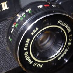 【中古】フィルムカメラFLASH FUJICA II　