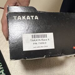 タカタ　4点式シートベルト　運転席・助手席2点セット　中古