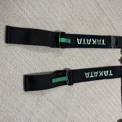 タカタ　4点式シートベルト　運転席・助手席2点セット　中古