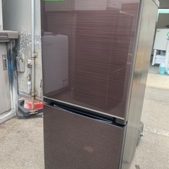 配送可能 2021年式 冷蔵庫 ブラウン HR-G13B-BR [2ドア /右開きタイプ