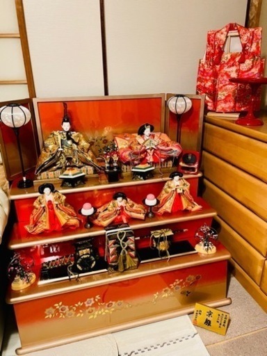 京雛3段飾り
