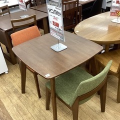 LA-47【新入荷　リサイクル品】ダイニング3点セット　ブラウン LA-47【新入荷 リサイクル品】ダイニング3点セット ブラウン