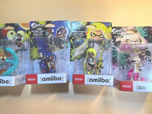 【新品未開封】Nintendo amiibo スプラトゥーン4体セット