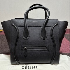 【ネット決済・配送可】CELINE セリーヌ ラゲージミニ 黒 ...