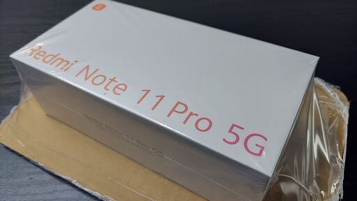 ANDROID - Xiaomi Redmi Note 11 Pro 5G グレー 未開封新品 Xiaomi【Redmi Note 11 Pro 5G】の開封レビュー