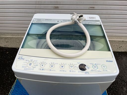 ♻️送料設置無料　Haier 全自動電気洗濯機　JW-C45CK ✨2019年製✨173番Haier✨電気洗濯機✨ JW-C45CK‼️