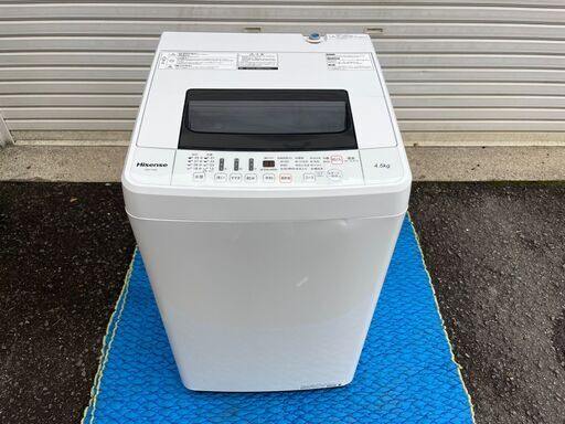 2017 Hisense 4.5kg 洗濯機 HW-T45C 引き取り限定